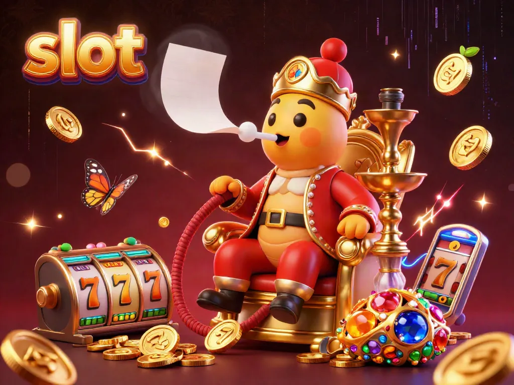 Experience thrilling slot machine action with colorful symbols and vibrant characters.